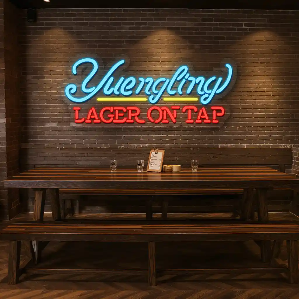 yueghling neon sign bright lager on tap design for your bar latest model yueghling neon sign bright lager on tap design for your bar latest model
